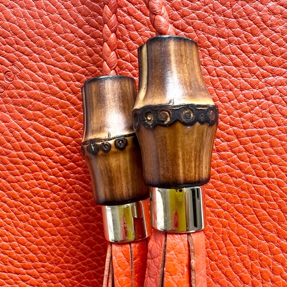 Gucci Bamboo Tassel Clutch - Never Used - Picture 5 of 10